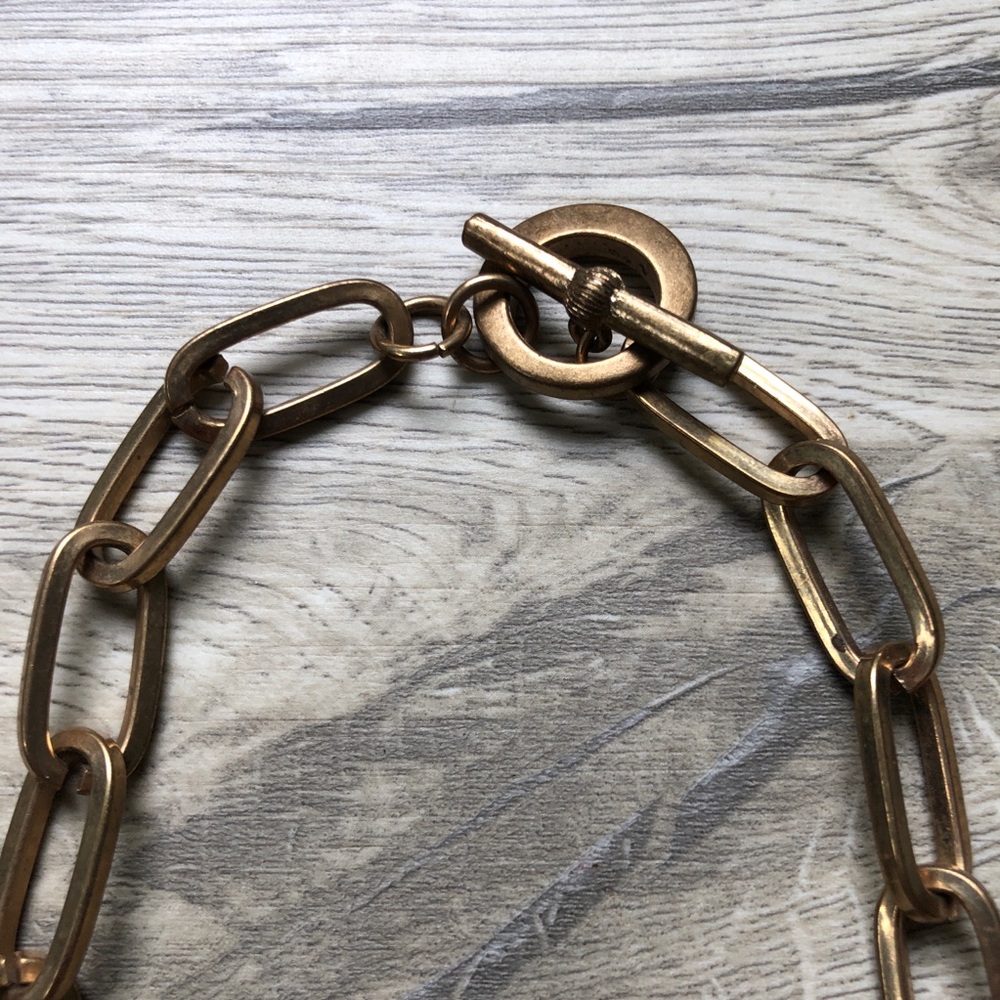 Vintage Long Chunky Chain Necklaces Bundle Exc Condition - Picture 5 of 6